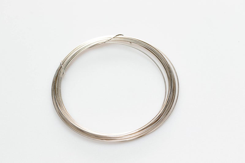 CRAFT WIRE 22 Gauge, 925 Sterling Silver Wire (Round) Half Hard Made in USA - 5FT - Image 3